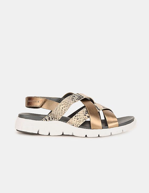 Crossover sandals online womens