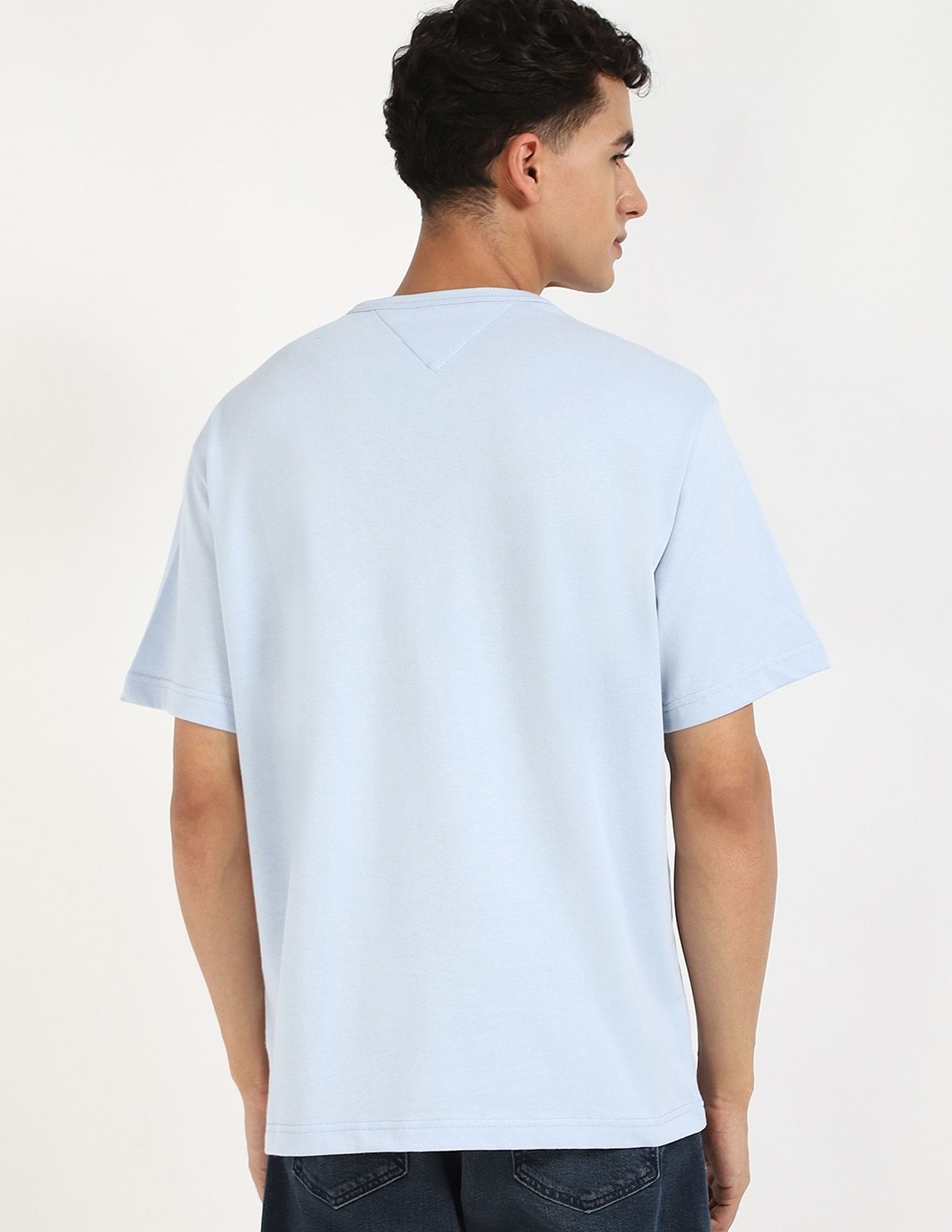 Tommy Hilfiger Solid Relaxed-Fit Cotton T-Shirt