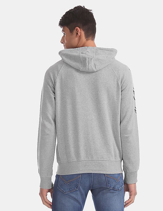 U.S. Polo Assn. Hooded Heathered Sweatshirt