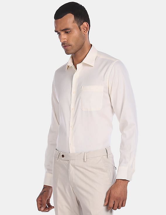 off white formal shirt