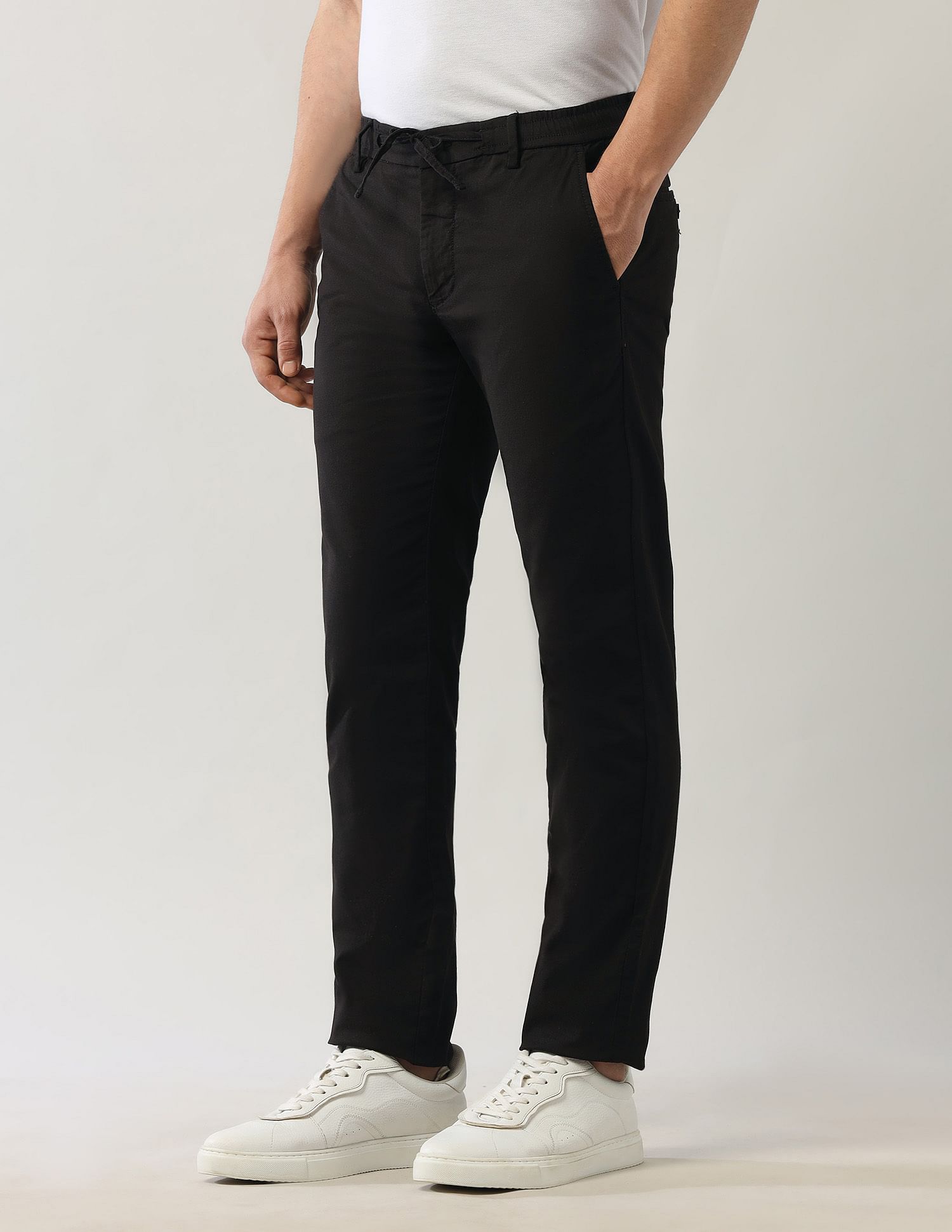 Arrow Sport Textured Night Is Young Trousers