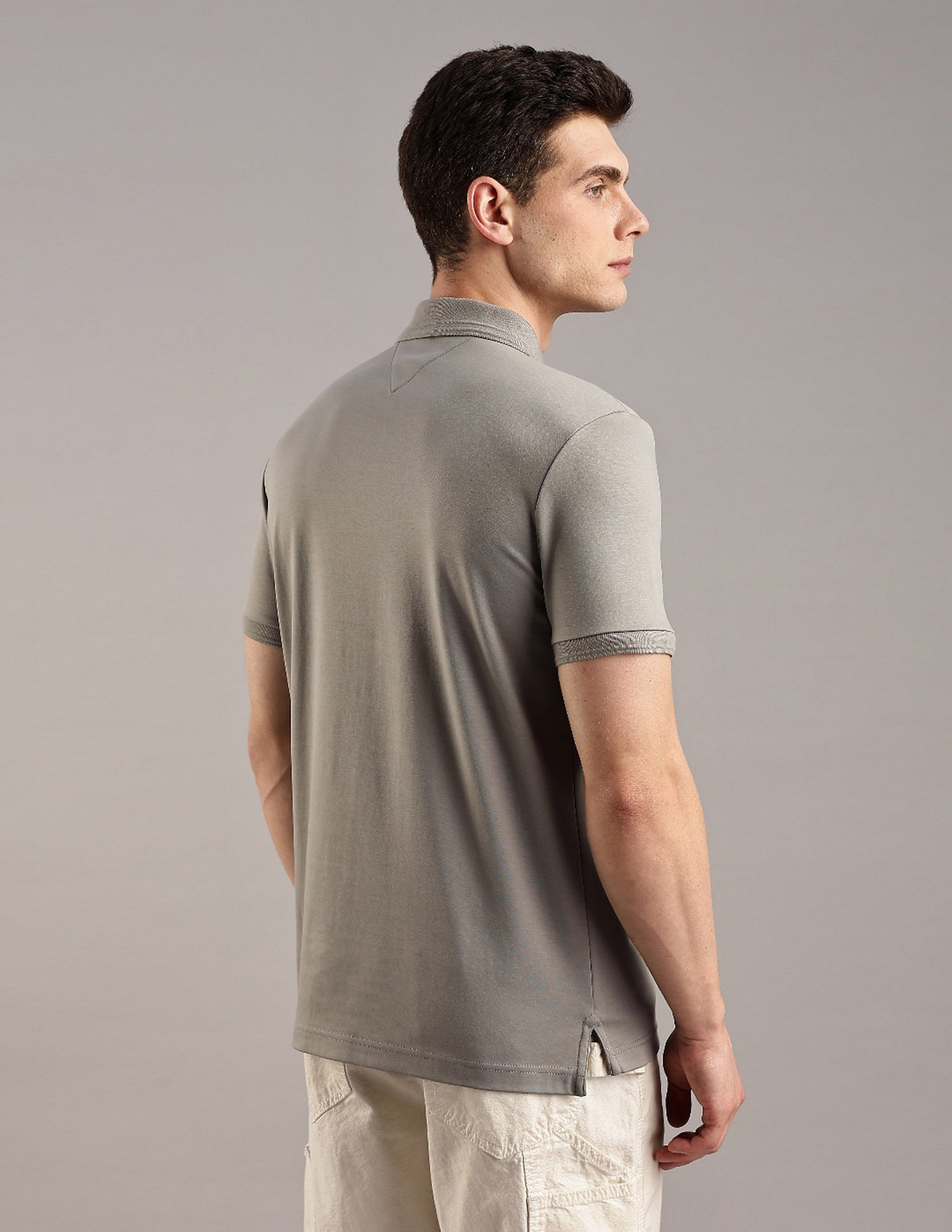Tommy Hilfiger Solid Regular-Fit Cotton T-Shirt