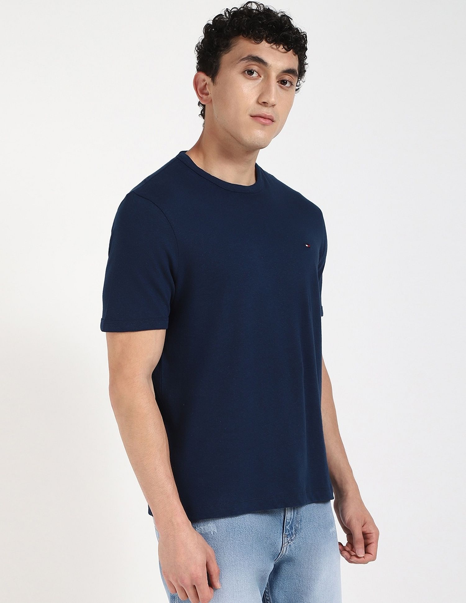 Tommy Hilfiger Solid Regular Fit T-shirt