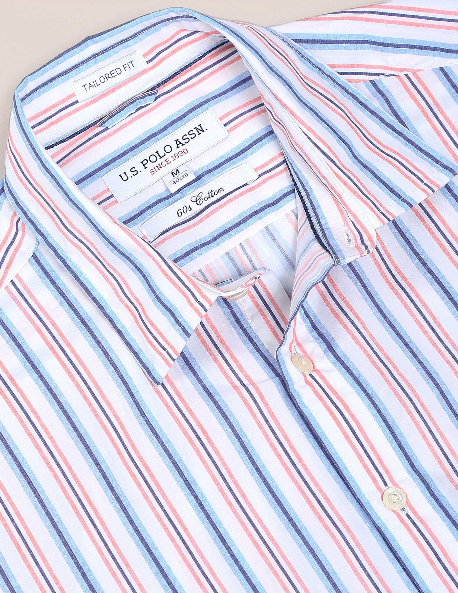 U.S. Polo Assn. Vertical Stripe Casual Shirt