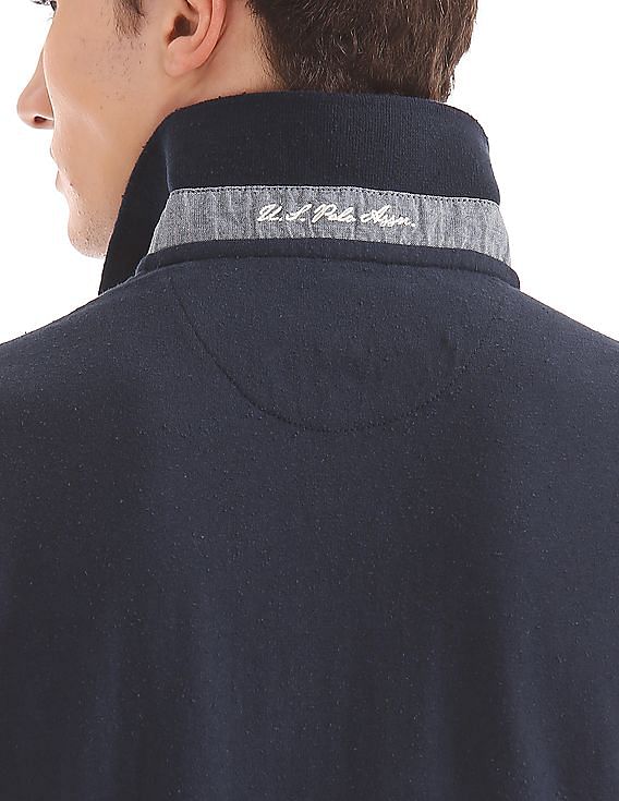 U.S. Polo Assn. Denim Co. Muscle Fit Jersey Polo Shirt