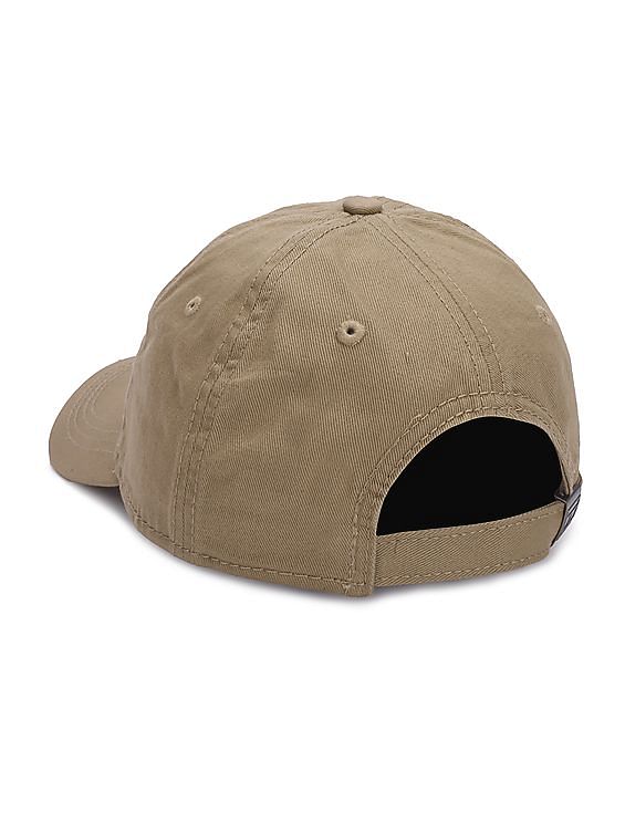 brown tommy hilfiger hat