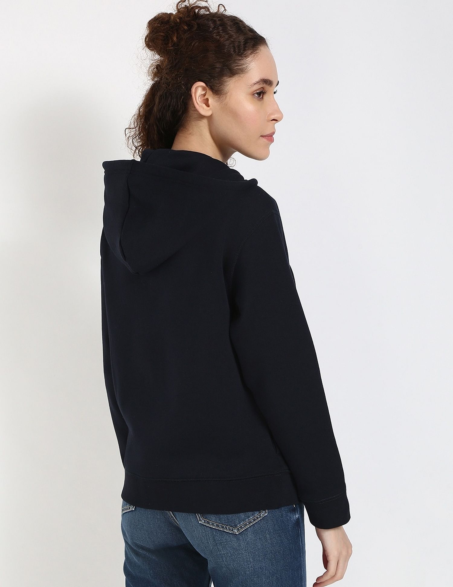 Tommy Hilfiger Relaxed-Fit Cotton Hooded Neck Sweatshirt