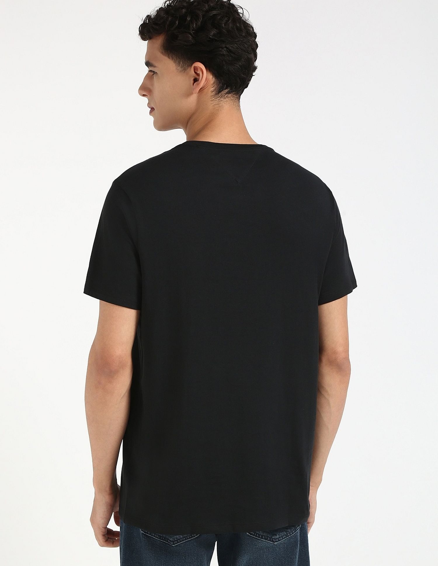 Tommy Hilfiger Logo Regular-Fit Cotton T-Shirt