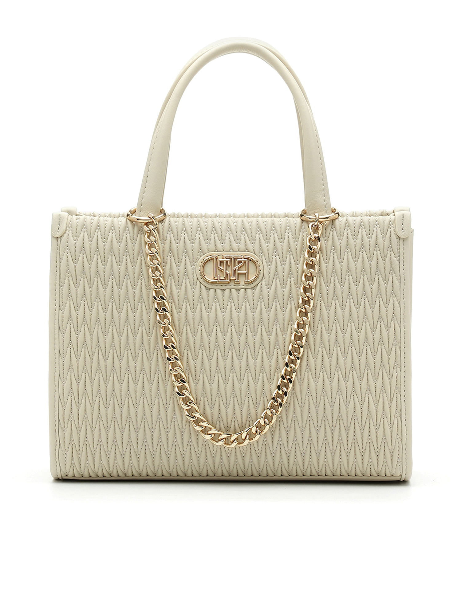 U.S. Polo Assn. Chloe Textured Satchel Bag