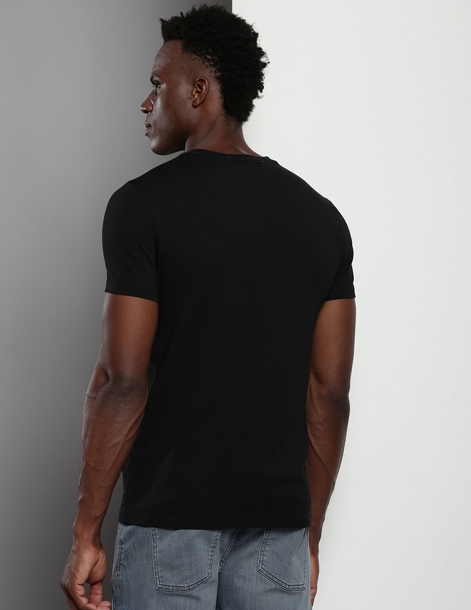 Calvin Klein Disrupted Outline Monologo T-Shirt