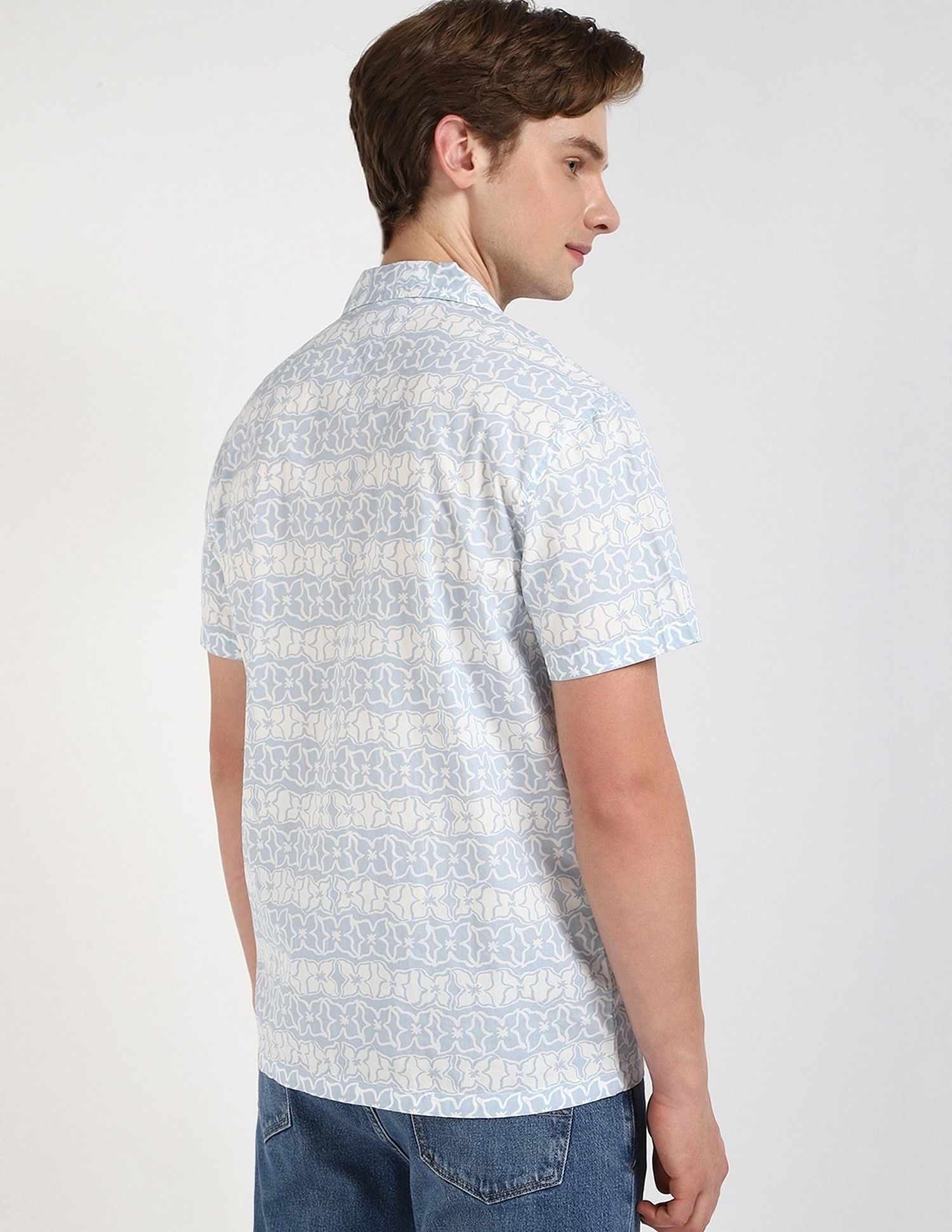Tommy Hilfiger Printed Regular-Fit Woven Shirt