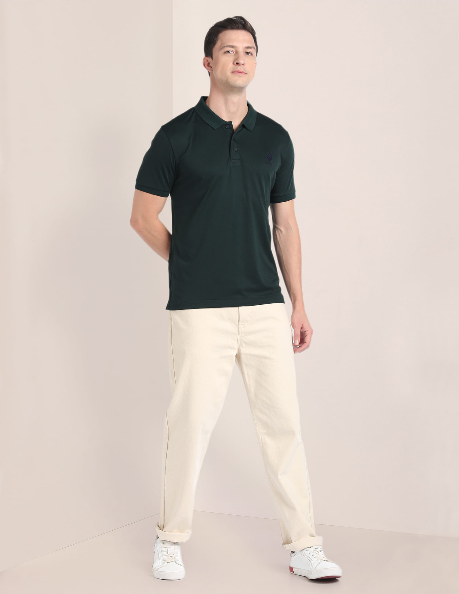 U.S. Polo Assn. Solid Logo Polo Shirt
