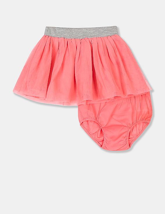 GAP Girls Pink Tulle Flippy Skirt