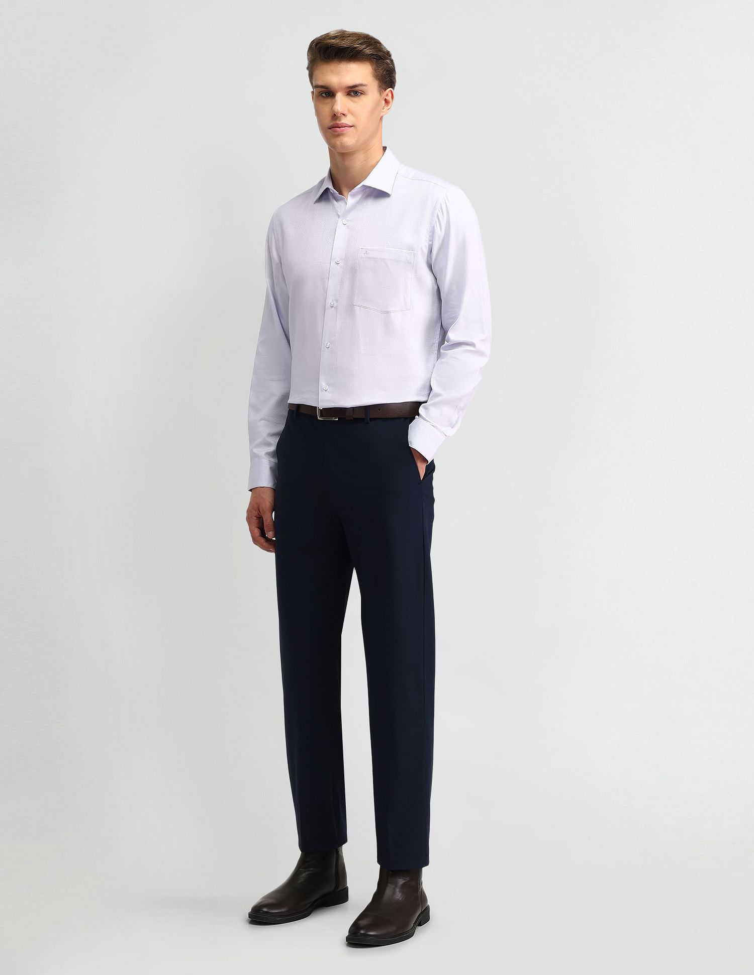 Arrow Liberty Classic Fit Solid Shirt