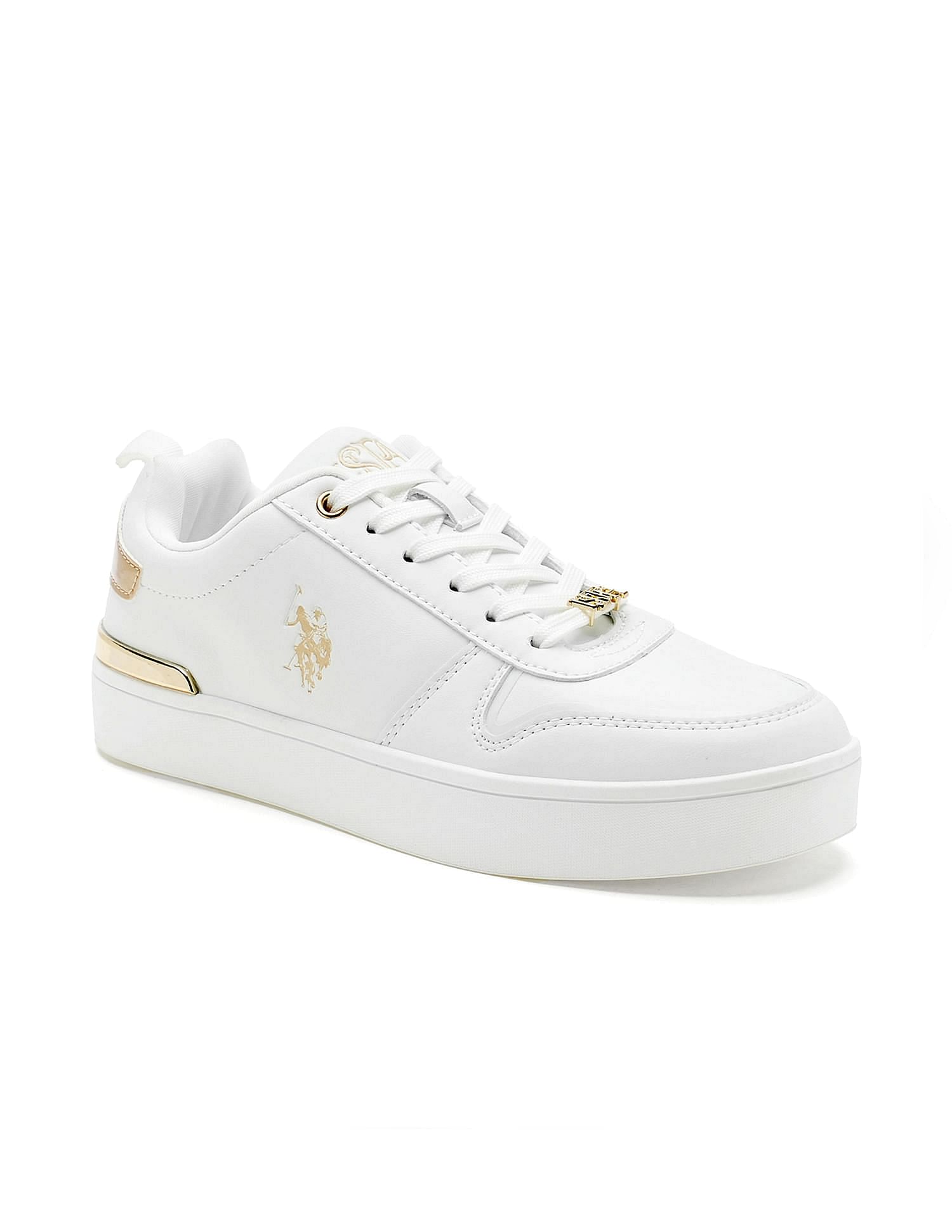 U.S. Polo Assn. Women Lace Ups Logo Arya 2.0 Sneakers