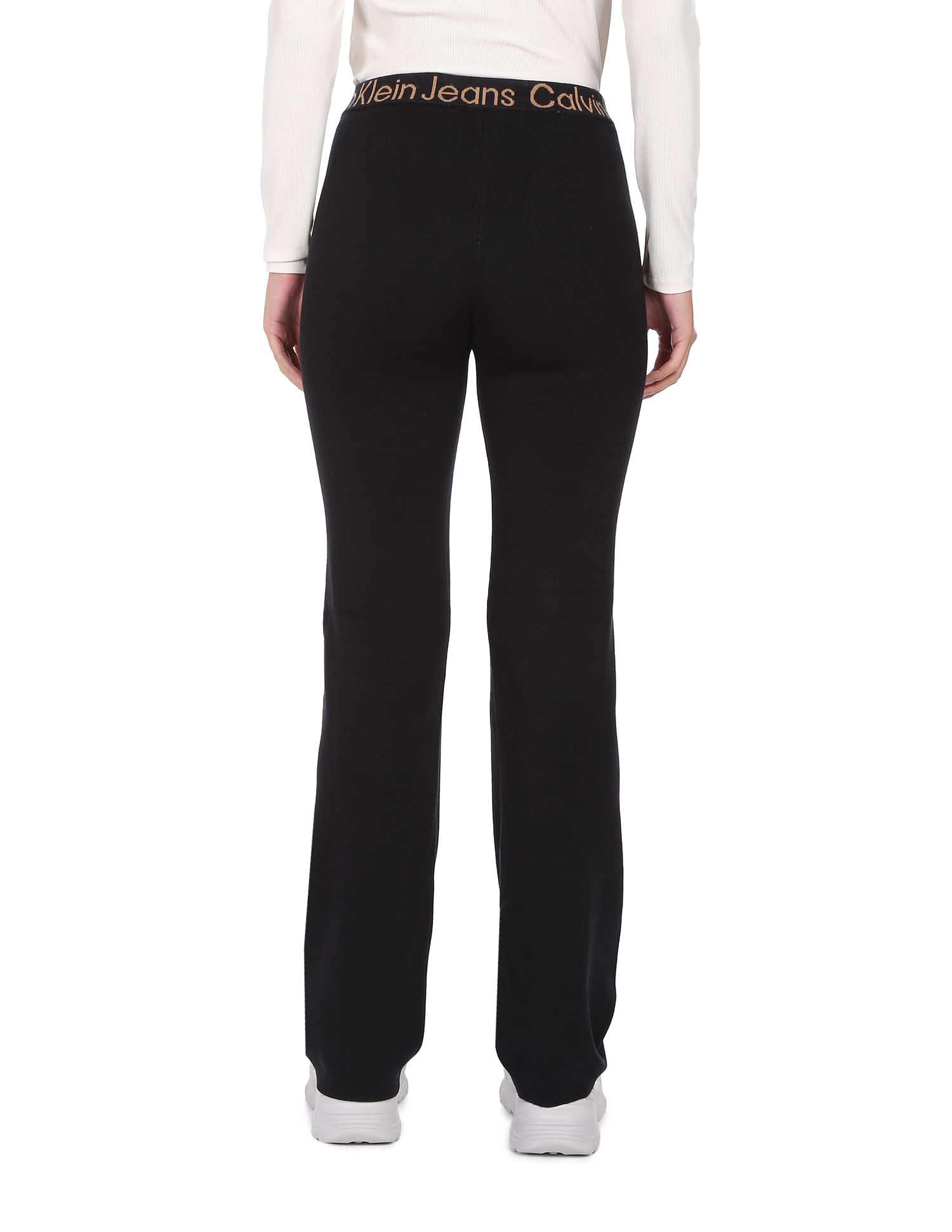 CALVIN KLEIN: trousers for women - Black | Calvin Klein trousers K20K205959  online at GIGLIO.COM