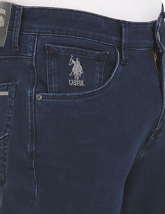 Buy U.S. Polo Assn. Denim Co. Brandon Slim Fit Blue Jeans - NNNOW.com