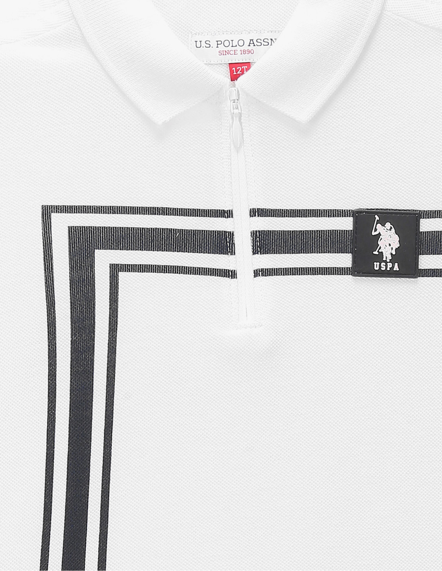 U.S. Polo Assn. Kids Boys Pure Cotton Polo Shirt