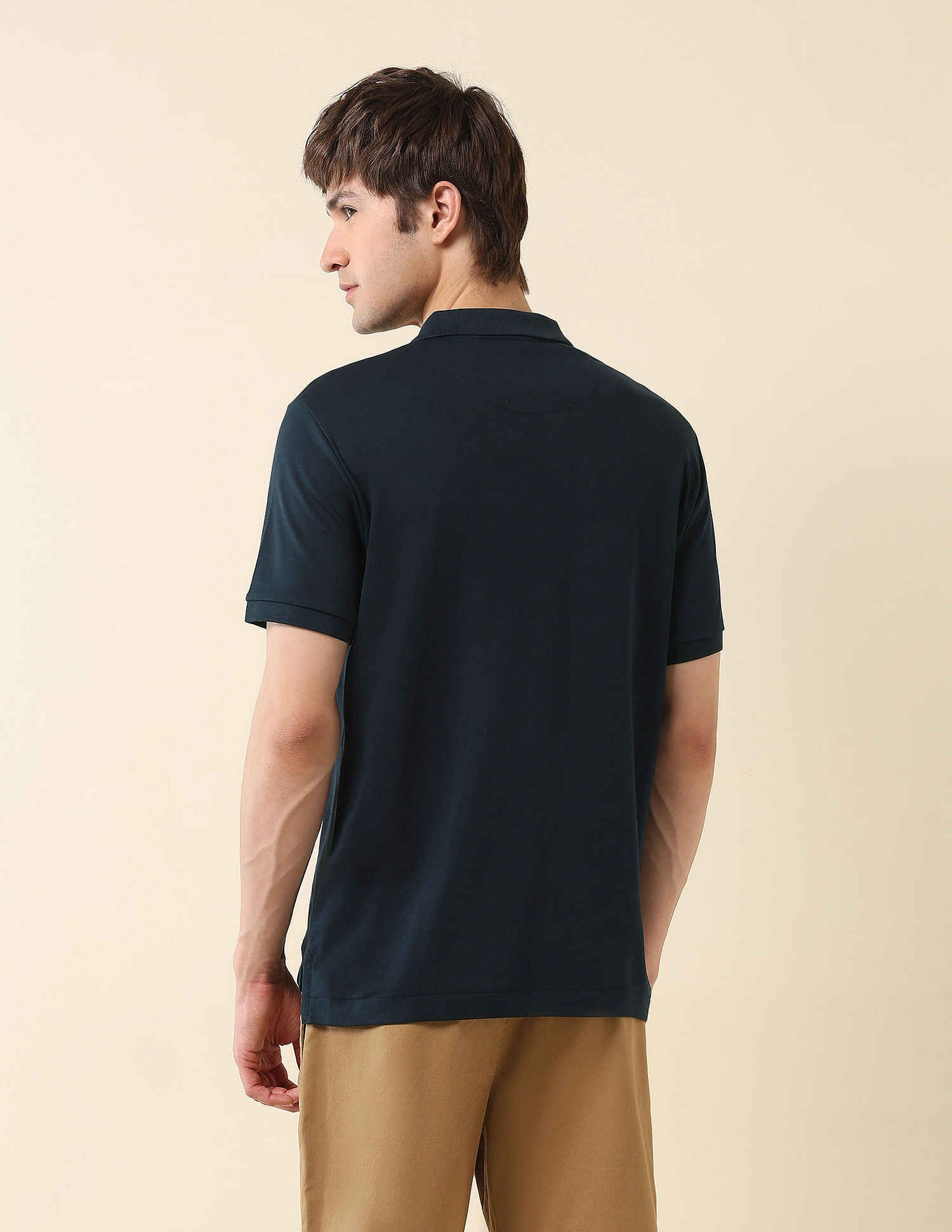 U.S. Polo Assn. Pure Cotton Varsity Polo Shirt