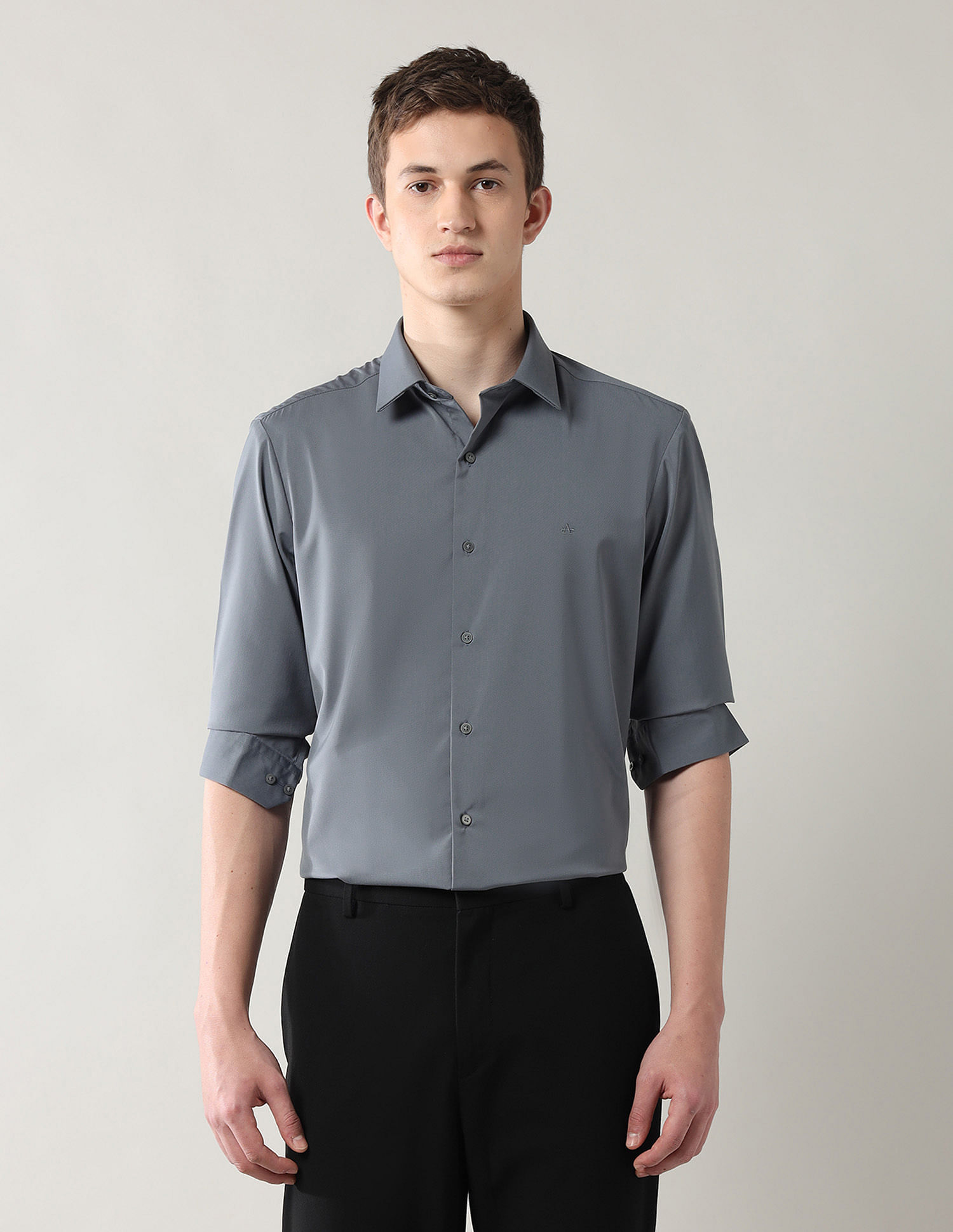 Arrow Newyork Brooklyn Ultra Slim Fit Twill Shirt