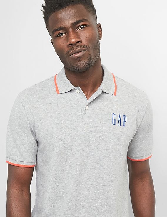 gap pique polo