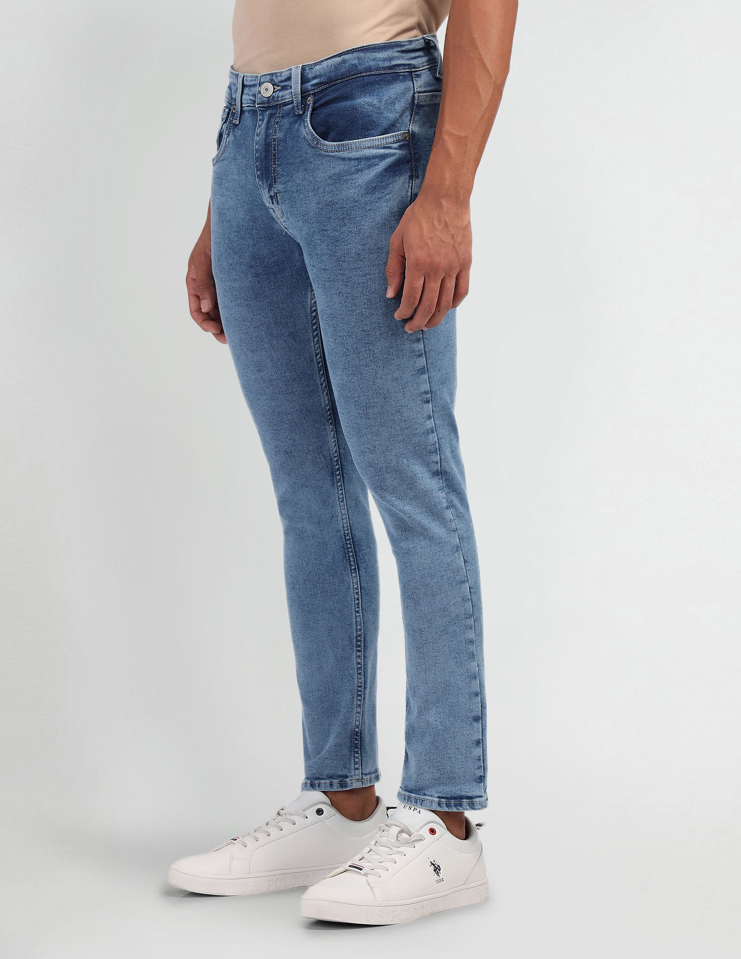 U.S. Polo Assn. Denim Co. Henry Tapered Fit Blue Jeans