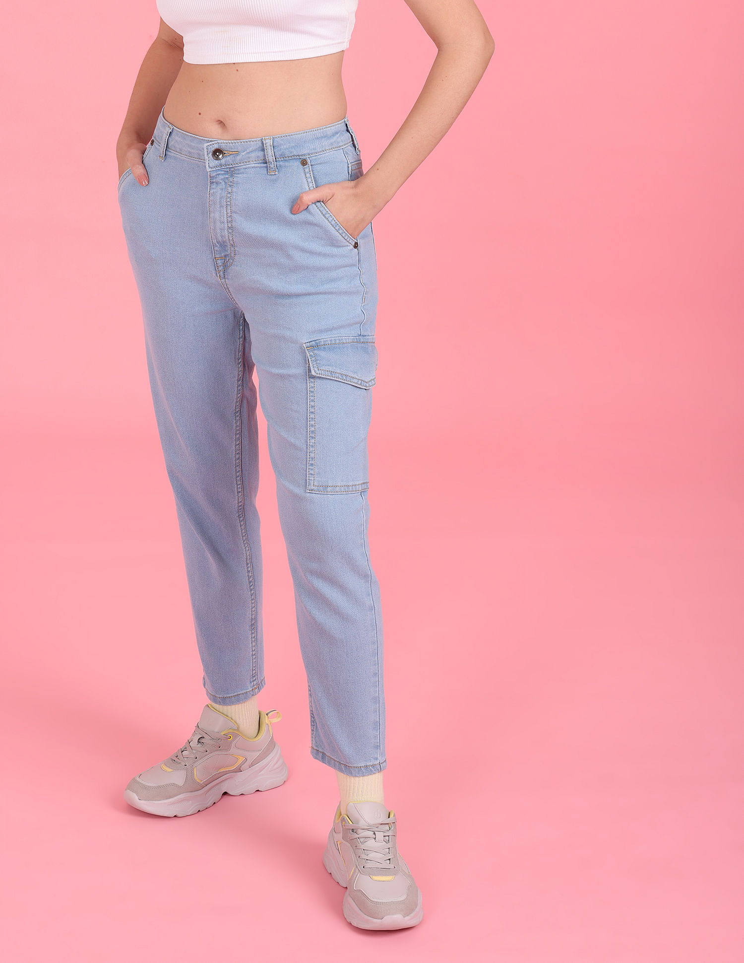 The New Yorker Skinny High Waist Jeans by Madish | INR ₹995-saigonsouth.com.vn