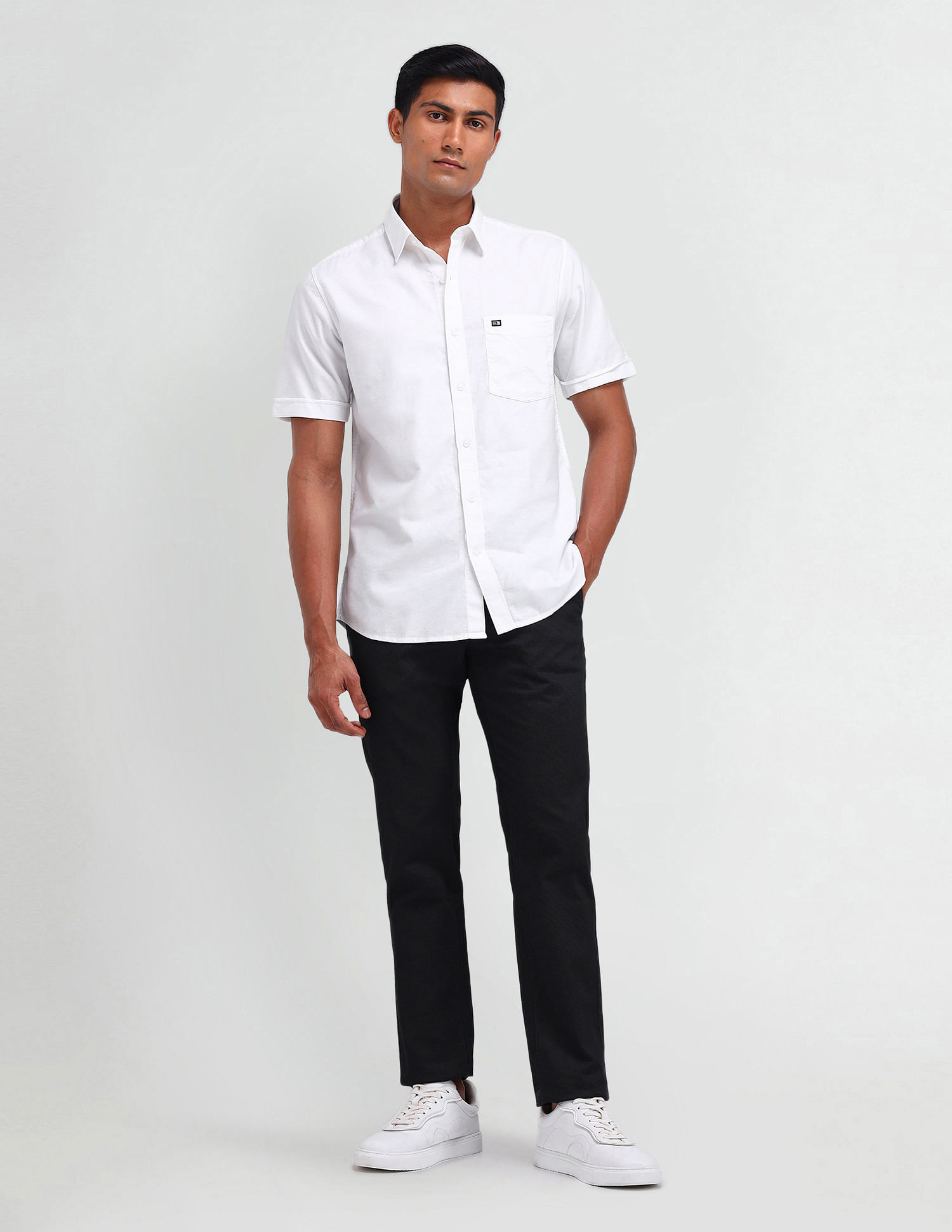 Arrow Sport Liberty Classic Fit Solid Shirt