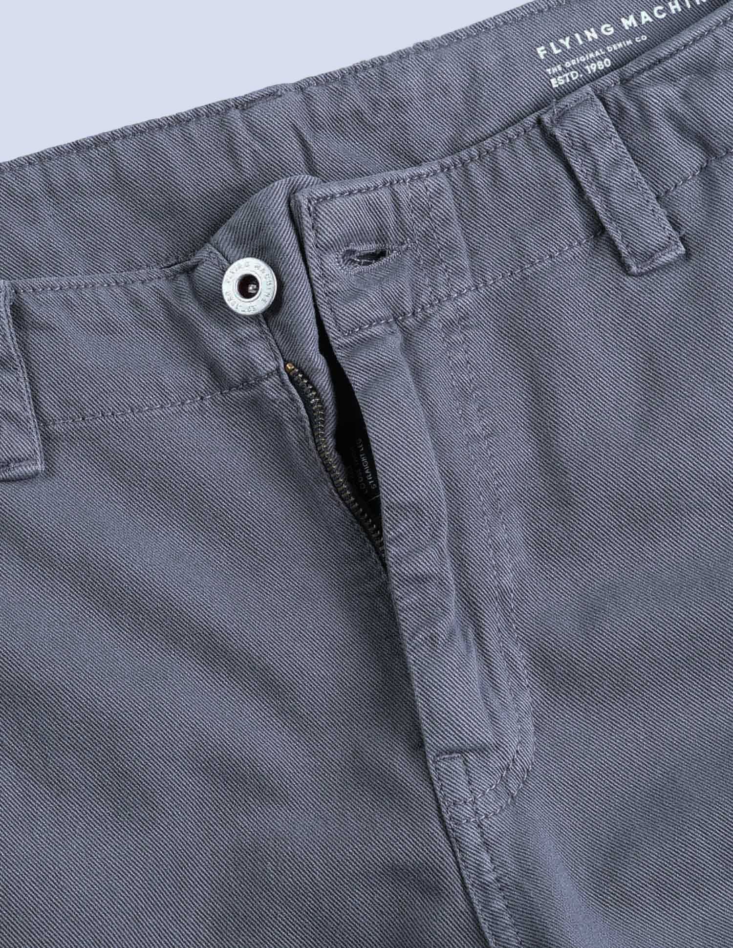 Flying Machine Cobain Loose Fit Mid Rise Cargo Jeans
