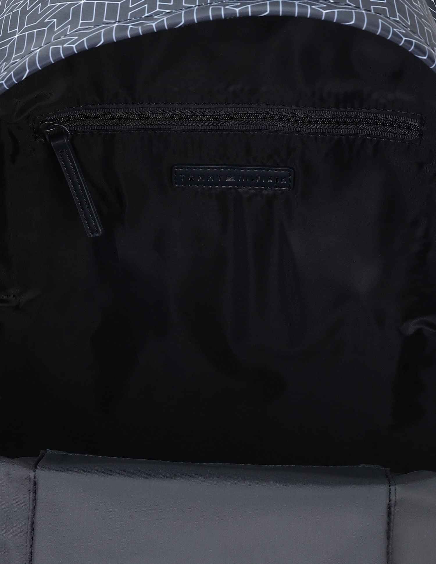 Tommy Hilfiger Logo Navy Nylon Backpack