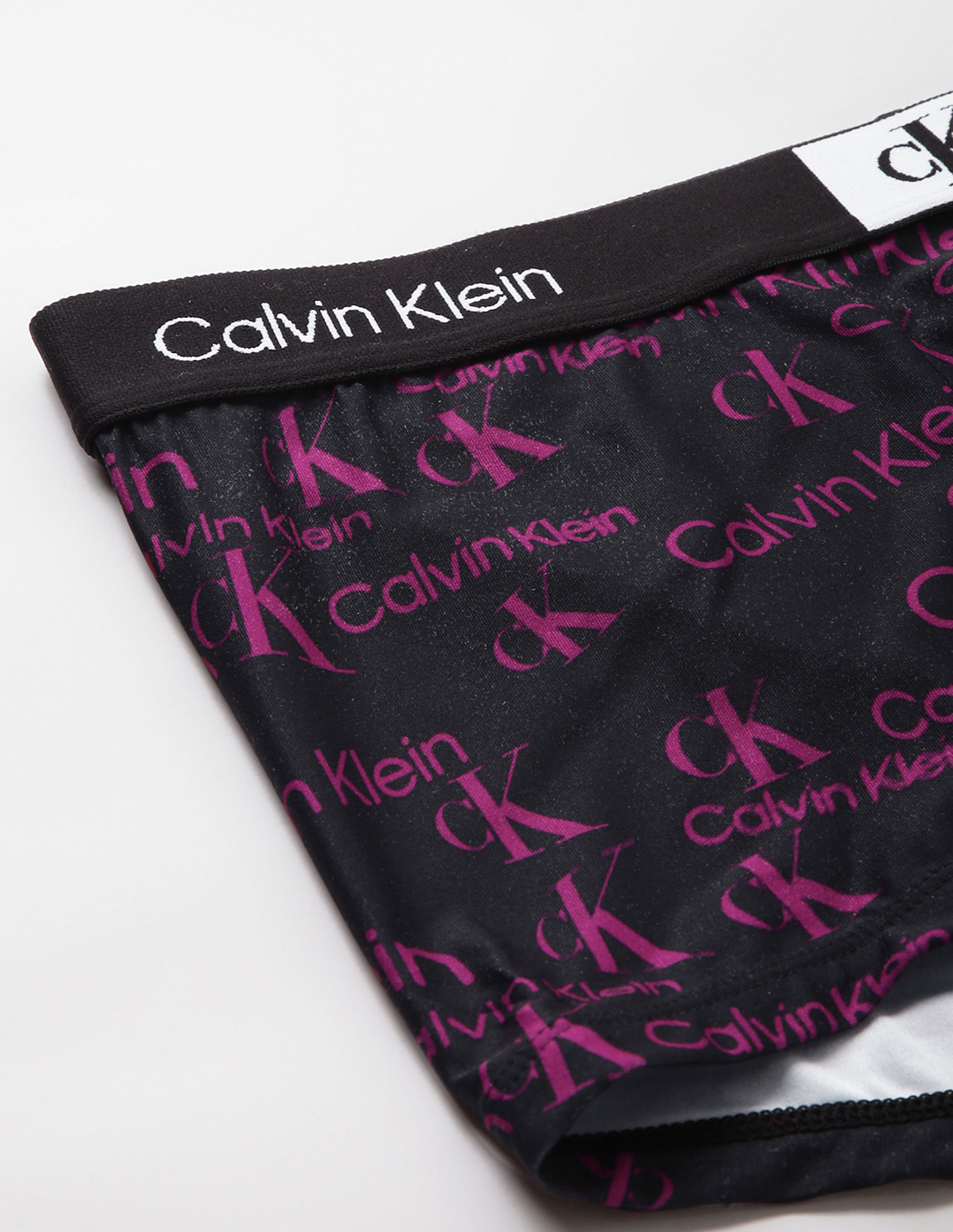 Calvin Klein Underwear Low Rise Brand Print Trunks