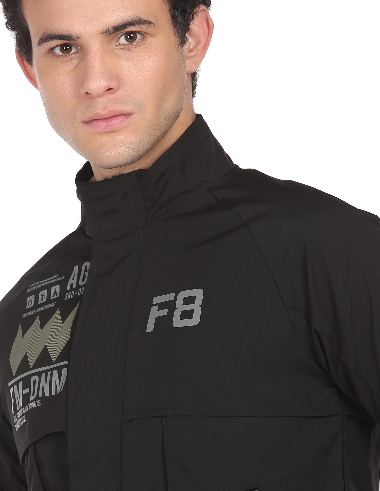 ジャケット・アウター 8gshoot CALLIGRAPHY PATTERN NYLON JACKET Printed nylon jacket in gradient lime to green | GUCCI® US gimmick