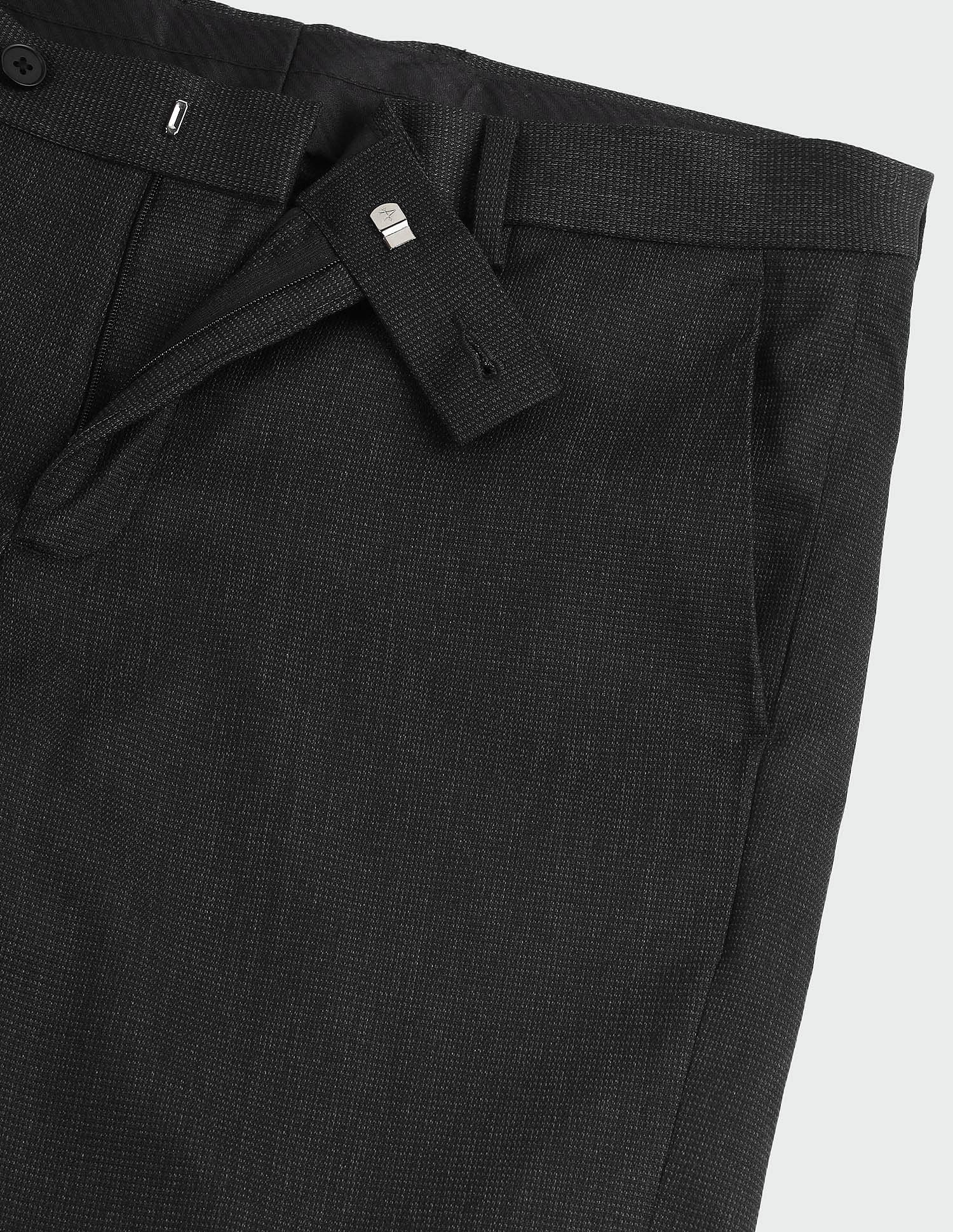 Arrow Mid Rise Tapered Fit Trousers