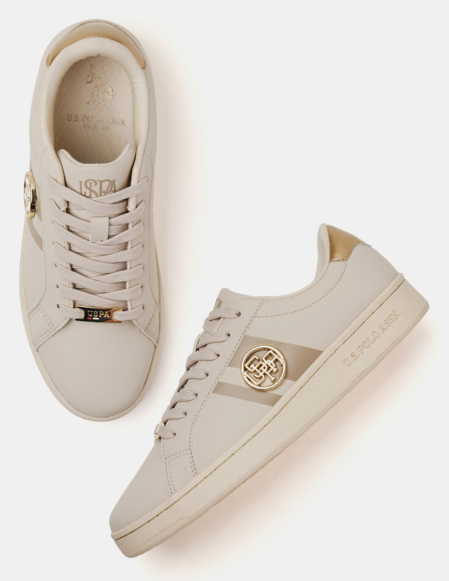 U.S. Polo Assn. Women Emery 3.0 Colour Blocked Sneakers