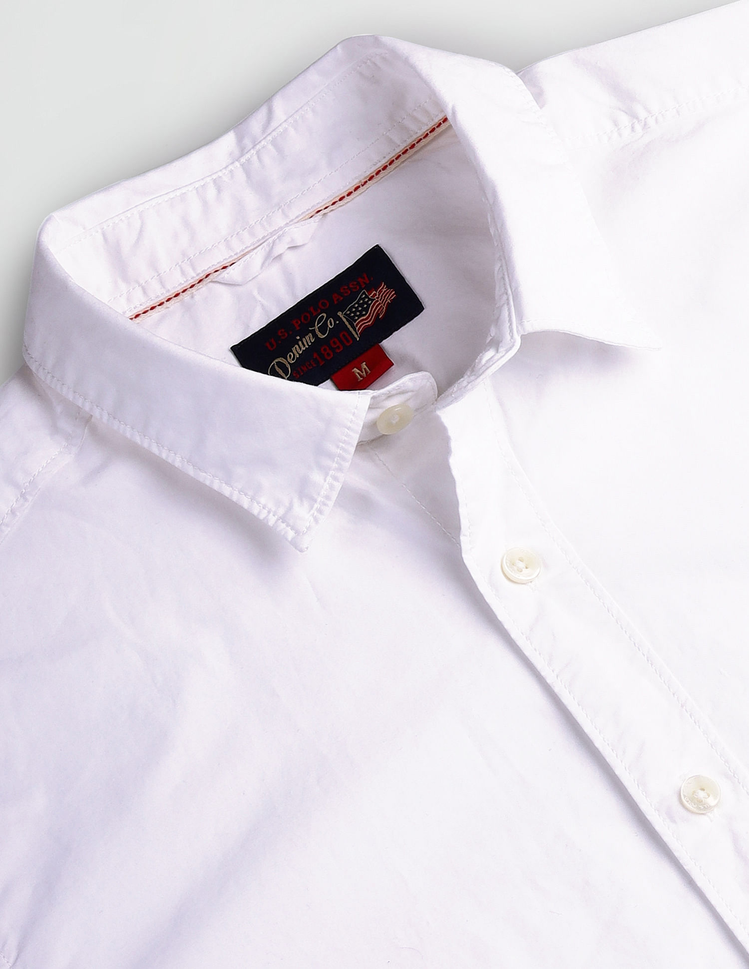 U.S. Polo Assn. Denim Co. Short Sleeve Cotton Shirt