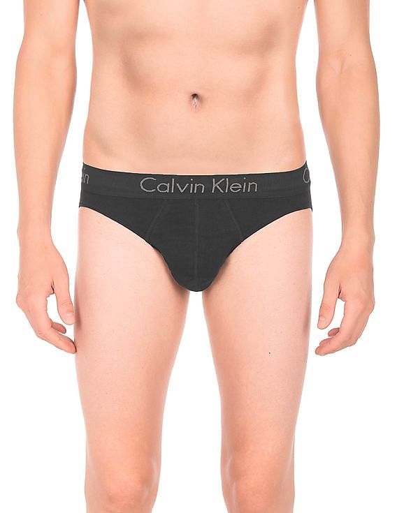 Buy Calvin Klein Underwear Cotton Hip Briefs - Pack Of 2 