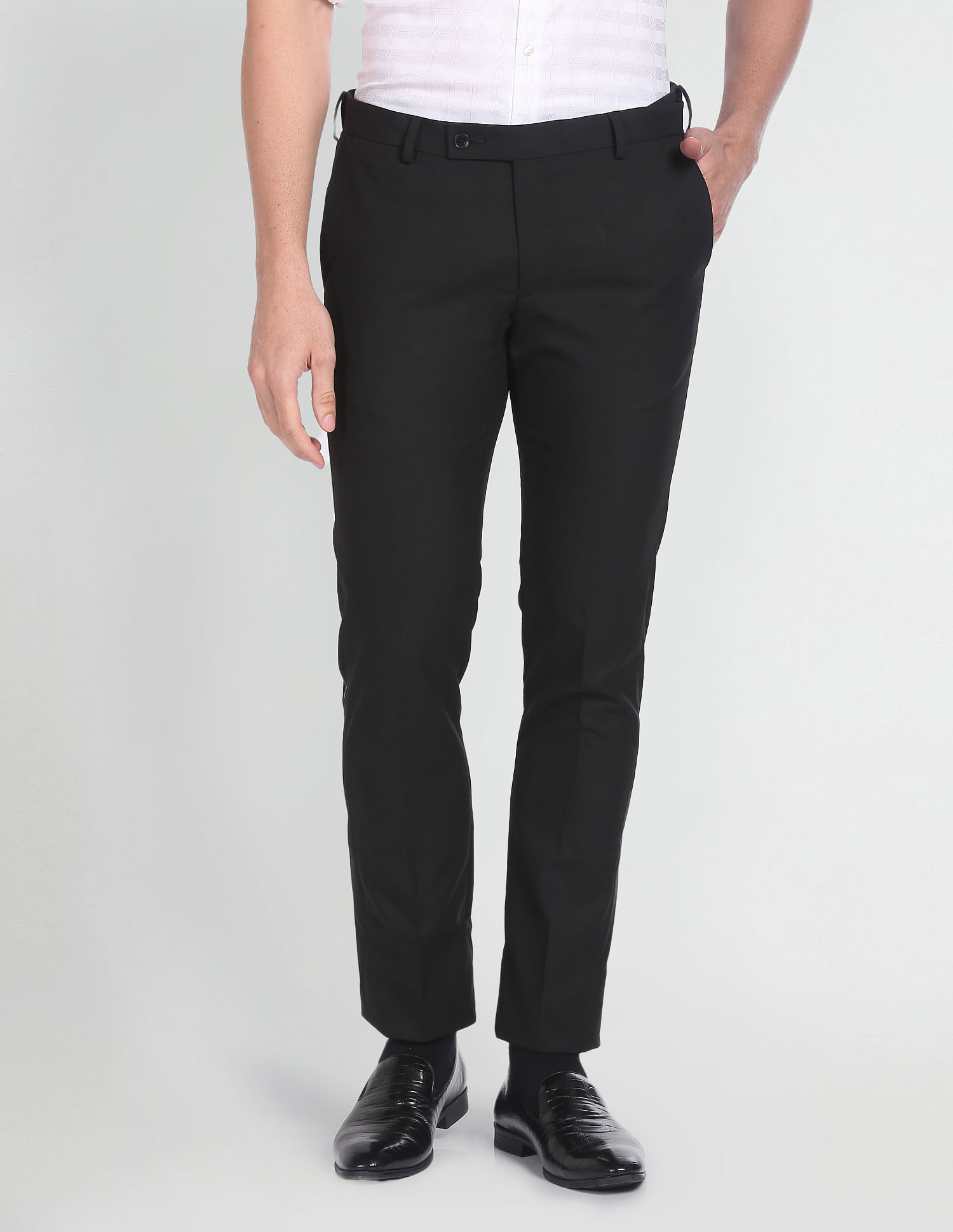 Arrow Mid Rise Autoflex Trousers