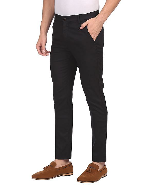 Casual Trousers Ankle-Length Mid Waist Men Sports Pants Stylish