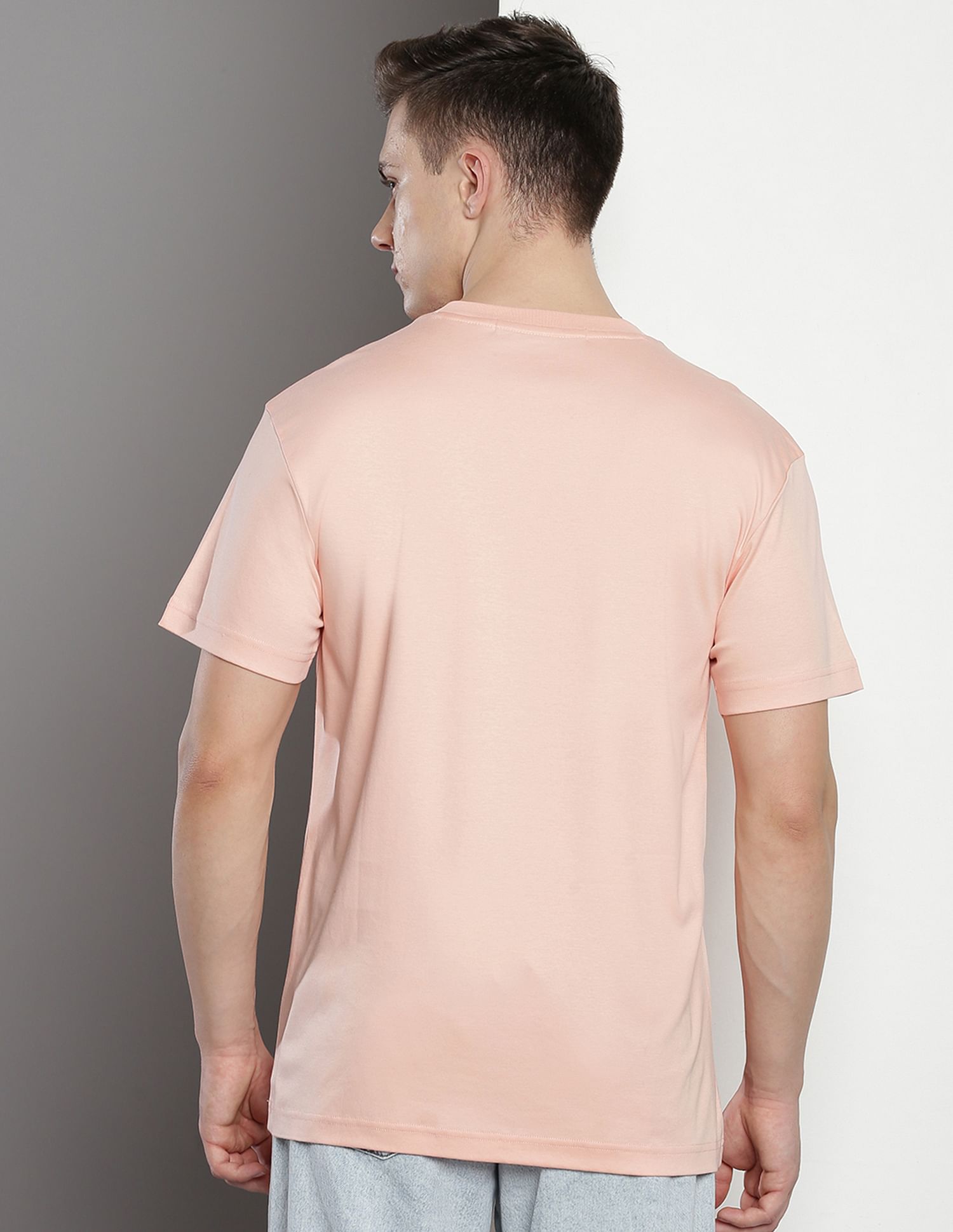 Calvin Klein Embroidered Logo Cotton T-Shirt