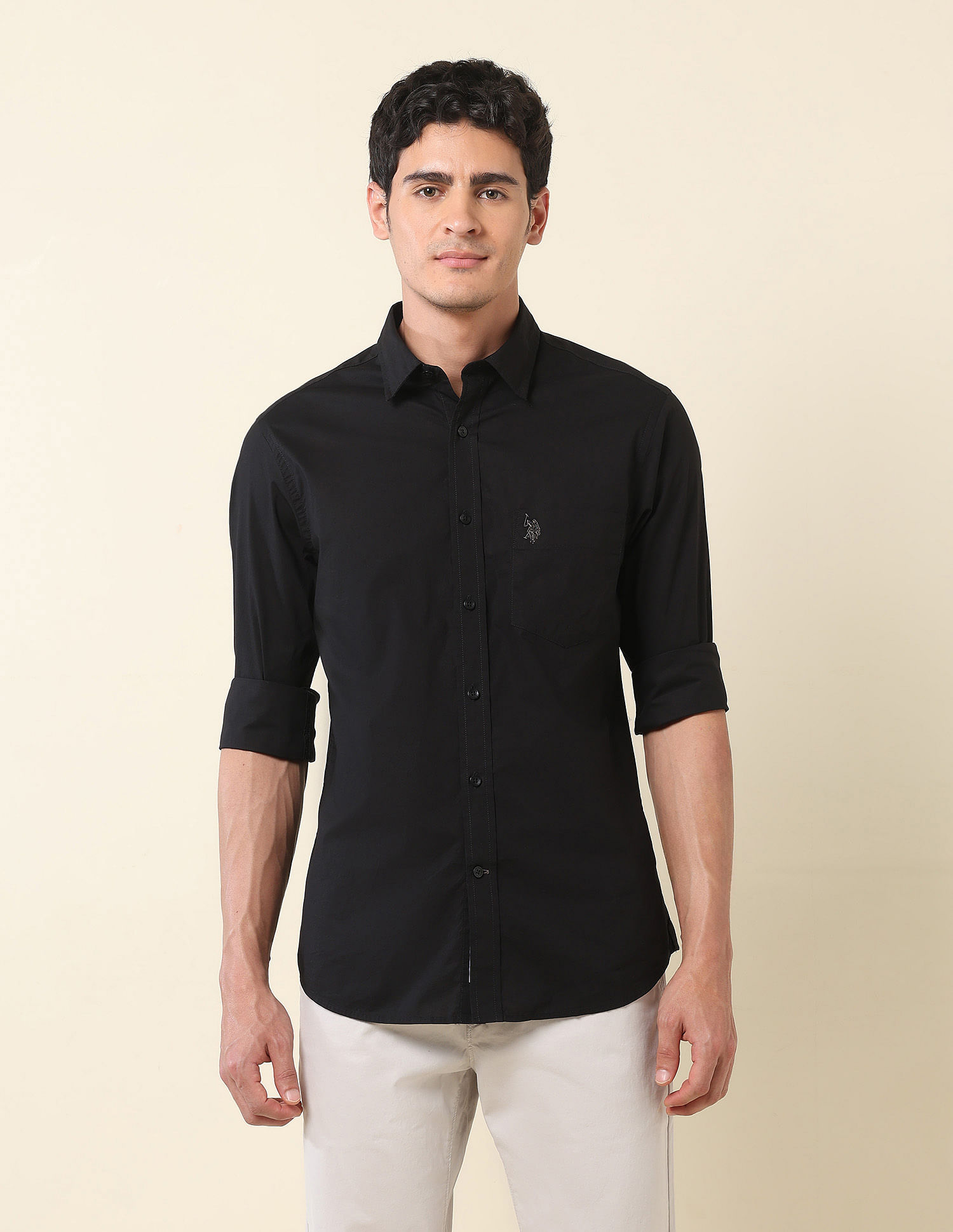 U.S. Polo Assn. Pure Cotton Tailored Fit Shirt
