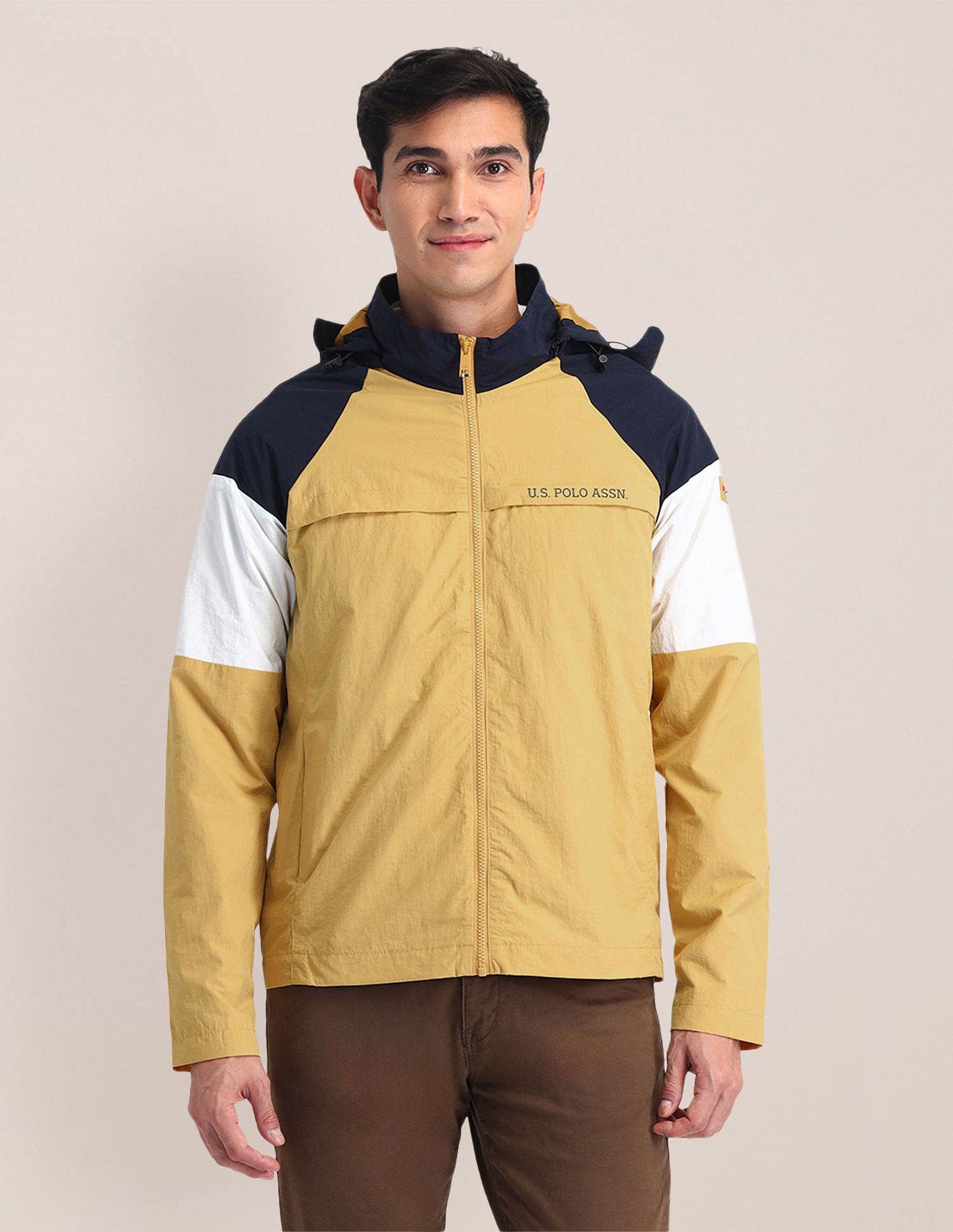 U.S. Polo Assn. Regular Fit Solid Padded Jacket