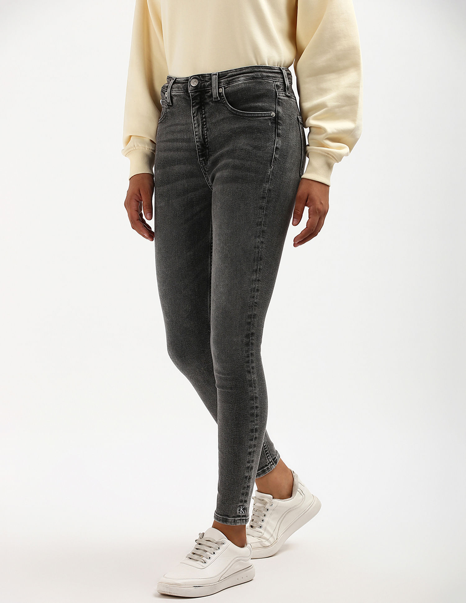 Calvin Klein High Rise Super Skinny Fit Jeans