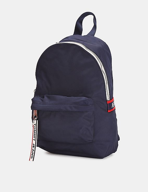 Buy Tommy Hilfiger Women Blue Logo Taping Backpack NNNOW