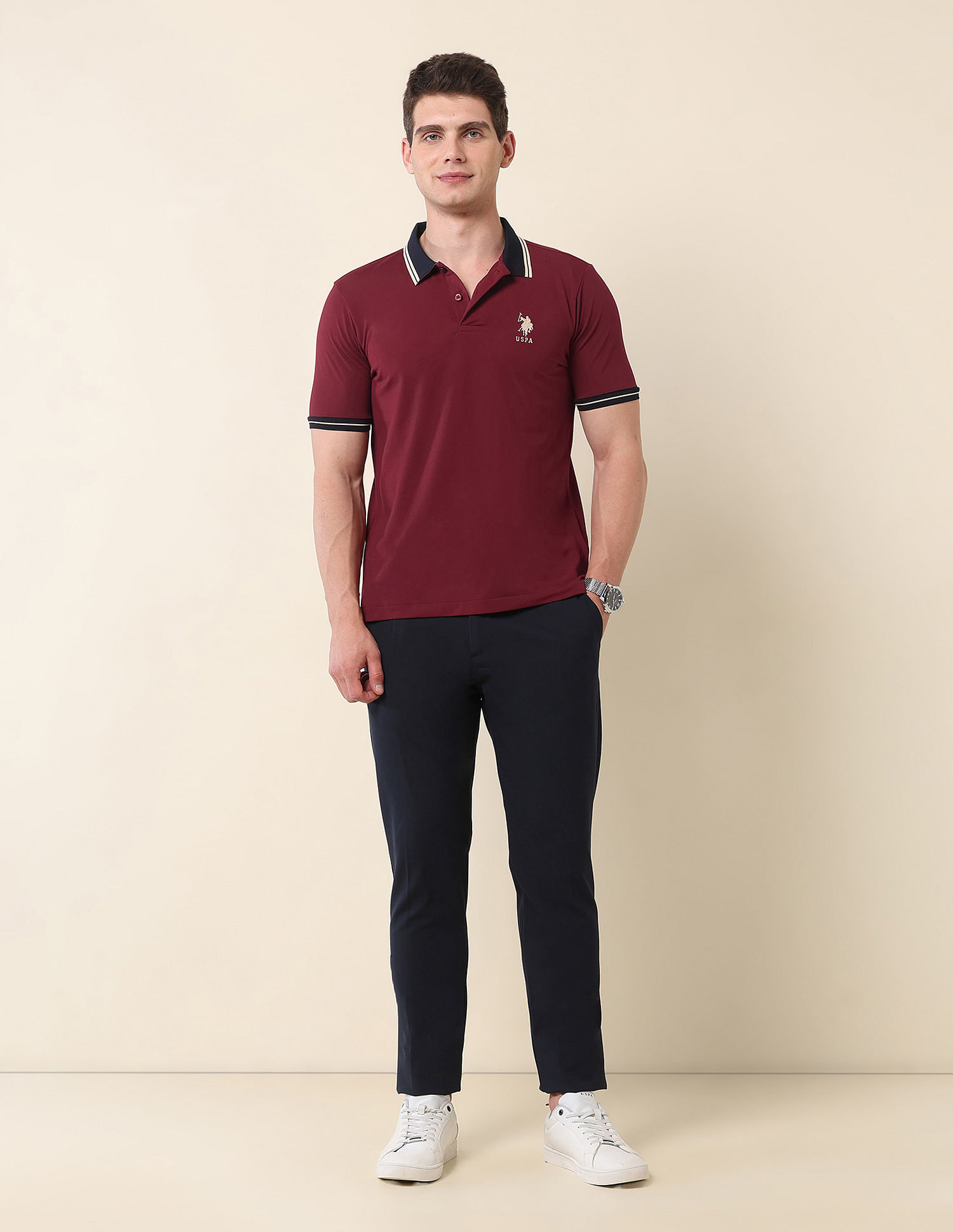 U.S. Polo Assn. Slim Fit Classic Polo Shirt