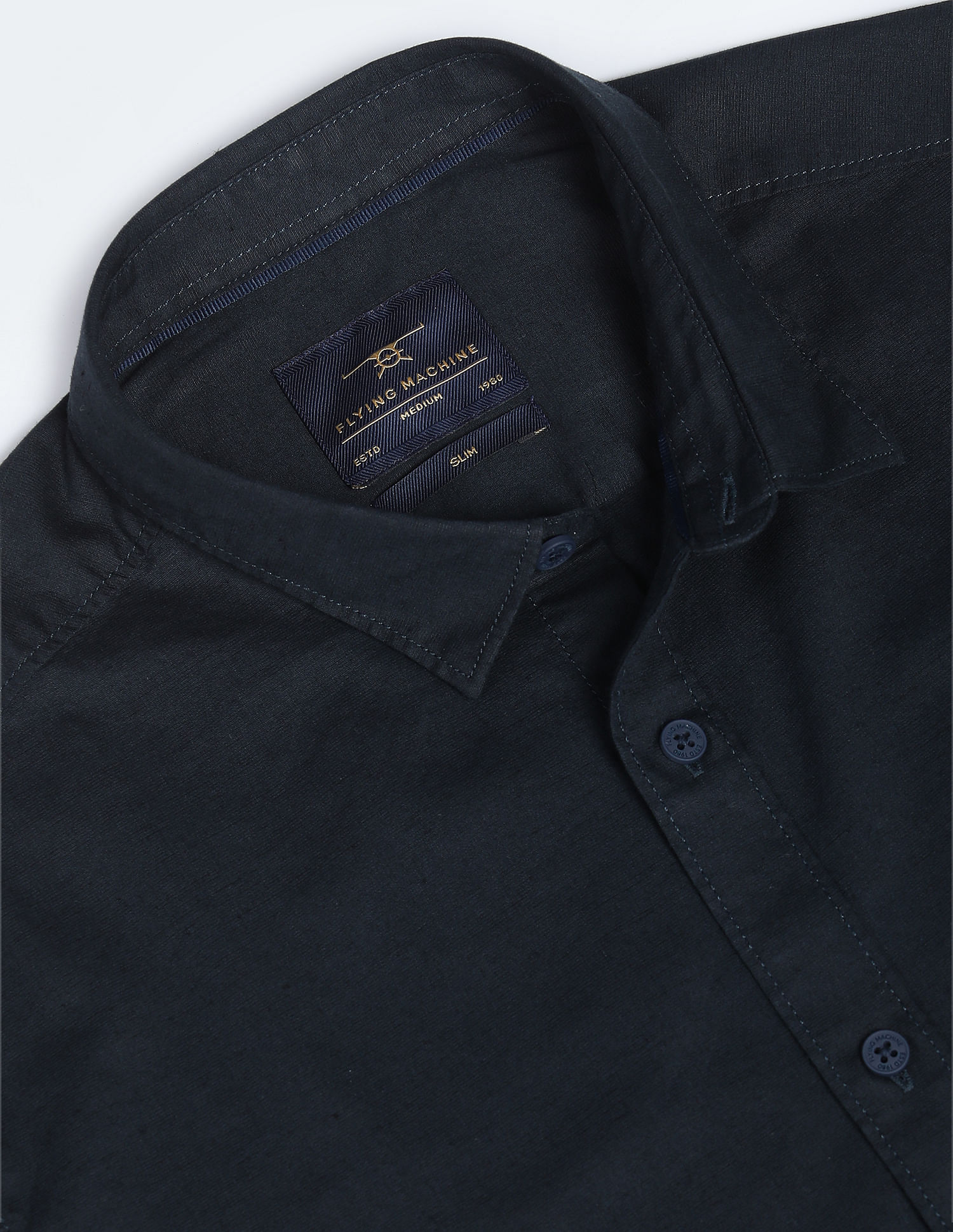 Flying Machine Short Sleeve Slim Shirt