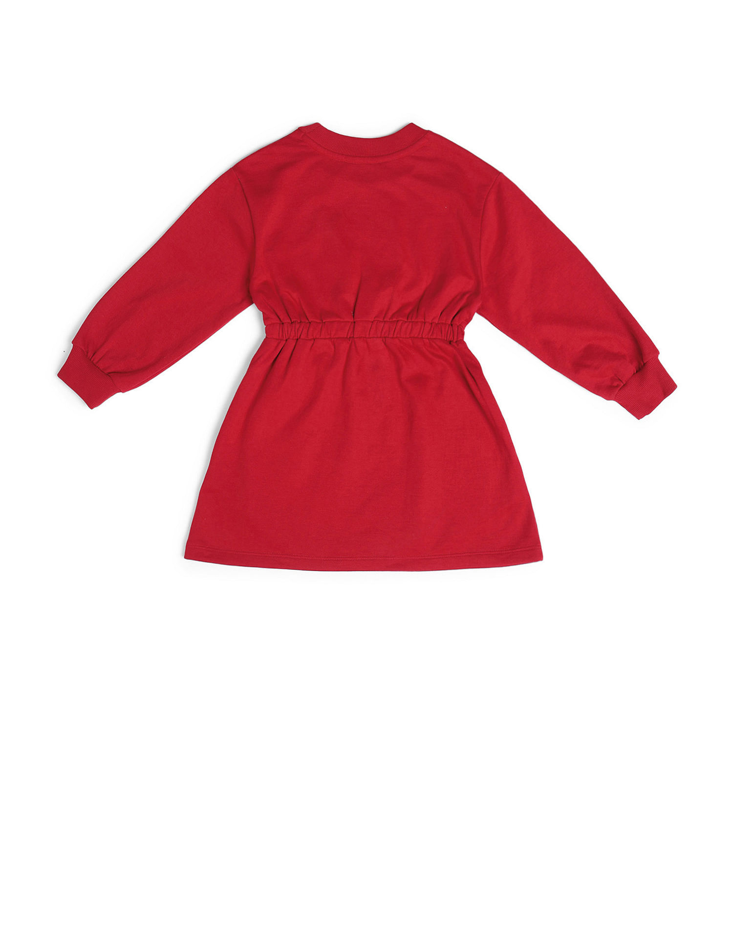 U.S. Polo Assn. Kids Girls Cotton A-line Dress
