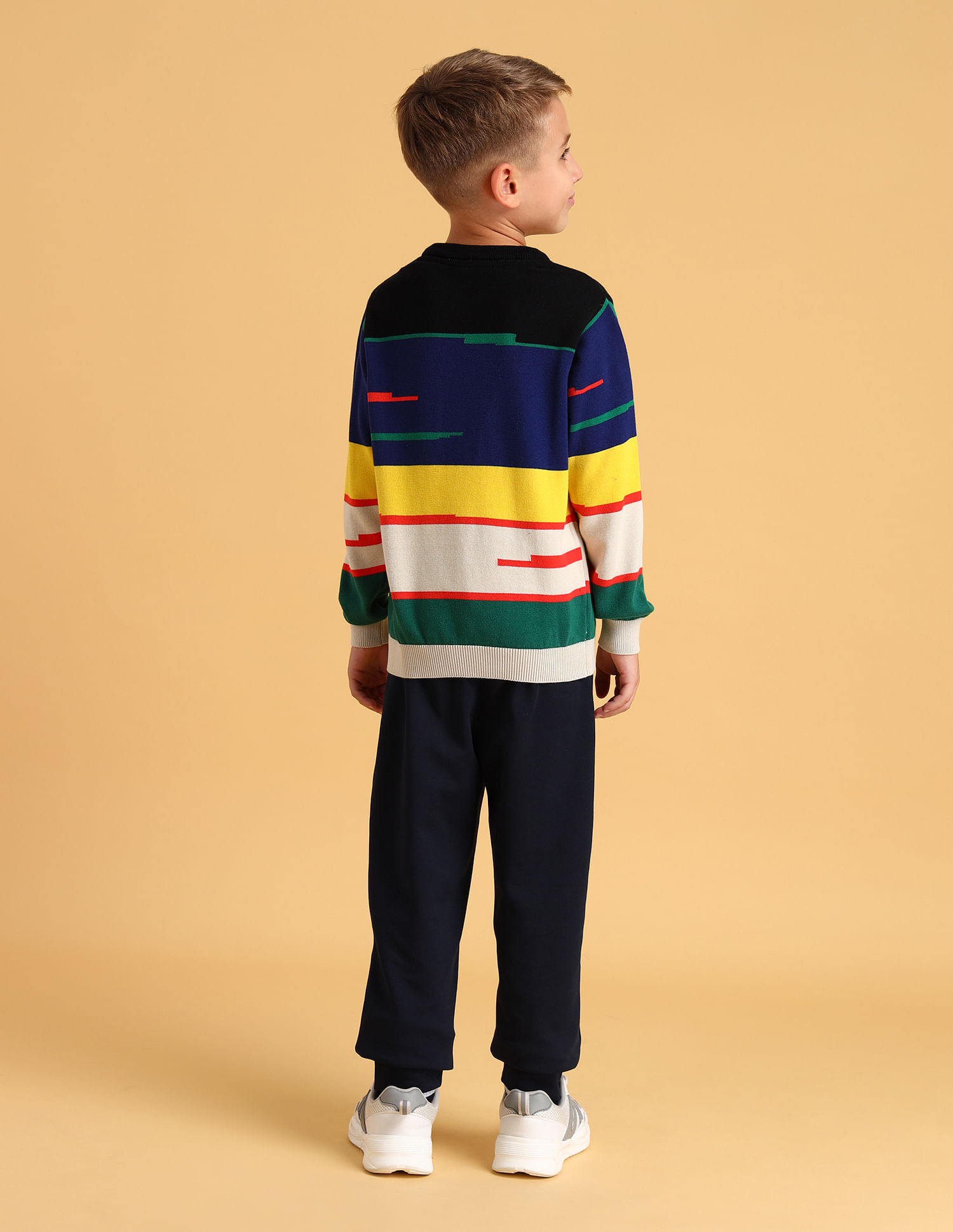U.S. Polo Assn. Kids Boys Cotton Regular Fit Sweater