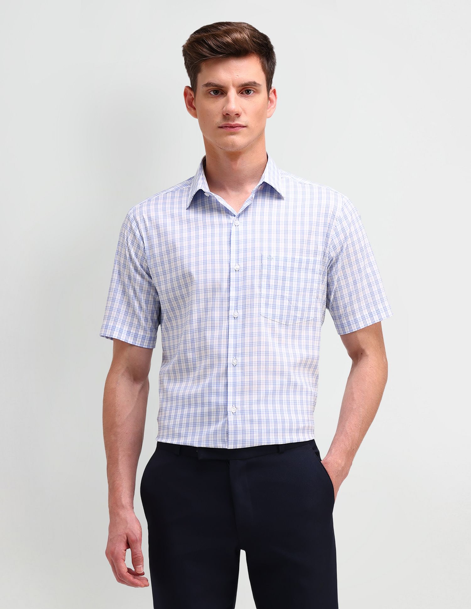 Arrow Dobby All-Over Pattern Shirt
