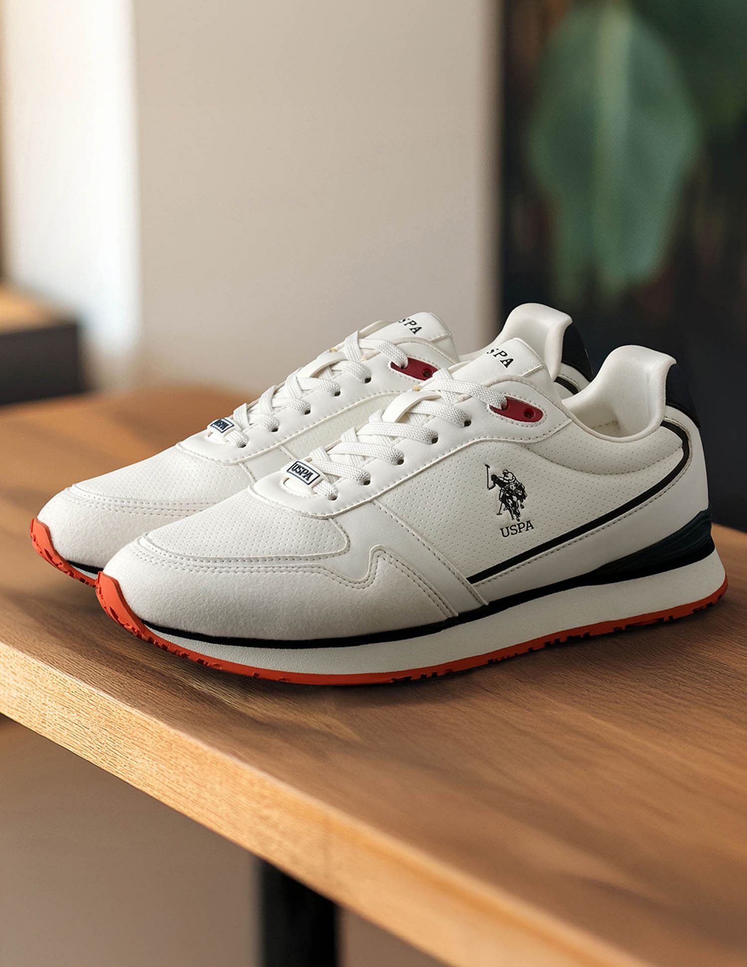 U.S. Polo Assn. Men Lowen 2.0 Colour Blocked Sneakers