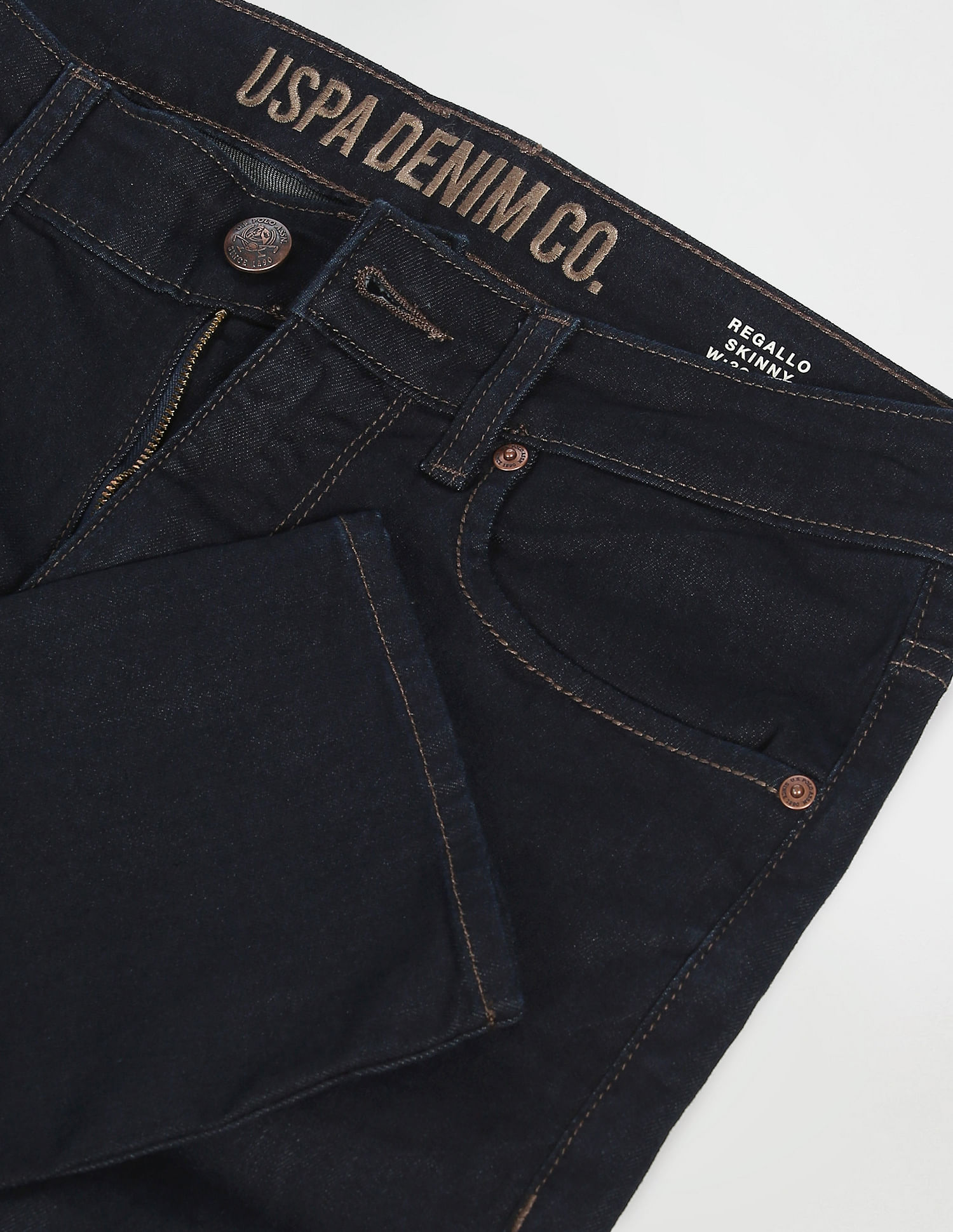 U.S. Polo Assn. Denim Co. Regallo Skinny Fit Blue Jeans